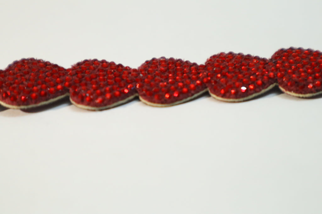 Rhinestone Shoe Upper for Sandals