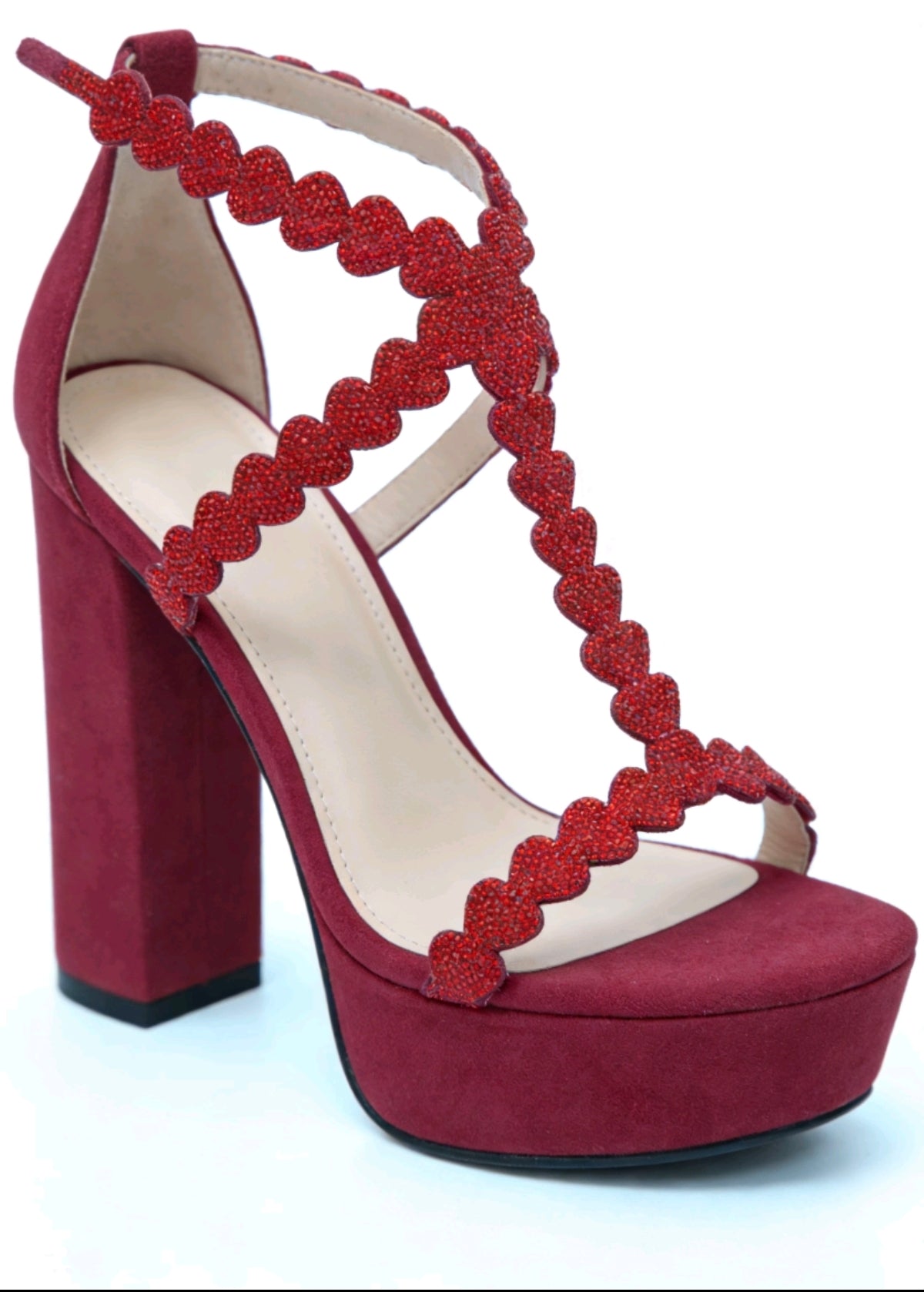 Rhinestone Shoe Upper for Sandals